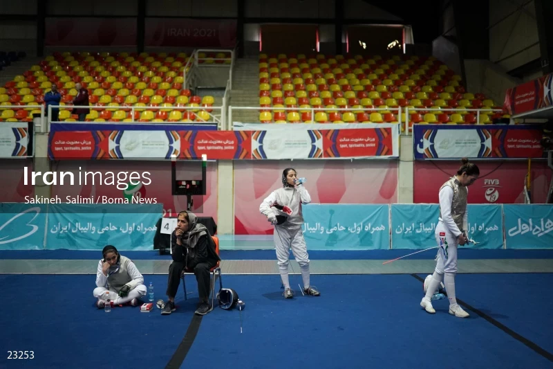 Fencing competitions of the First International Nowruz Games For Women