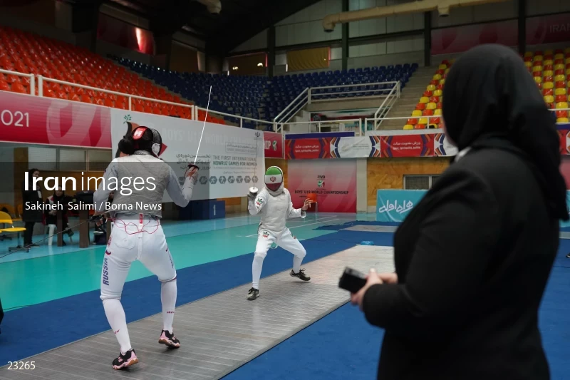 Fencing competitions of the First International Nowruz Games For Women
