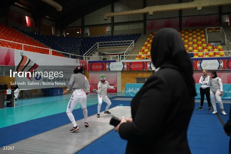 Fencing competitions of the First International Nowruz Games For Women