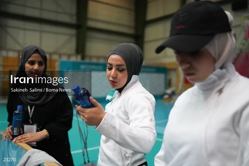 Fencing competitions of the First International Nowruz Games For Women