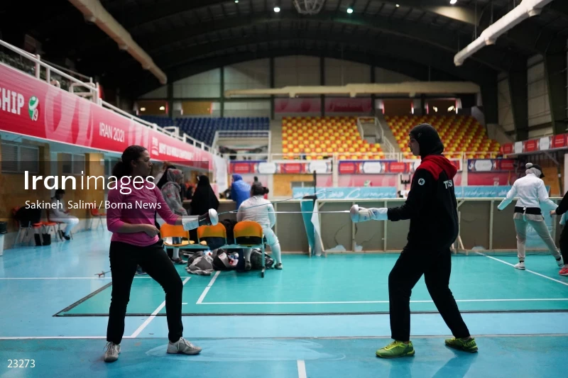 Fencing competitions of the First International Nowruz Games For Women