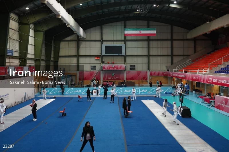 Fencing competitions of the First International Nowruz Games For Women