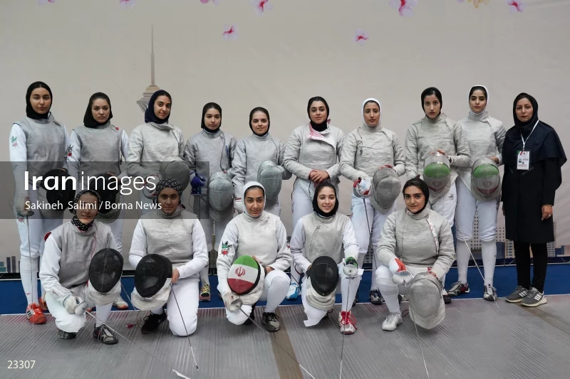 Fencing competitions of the First International Nowruz Games For Women