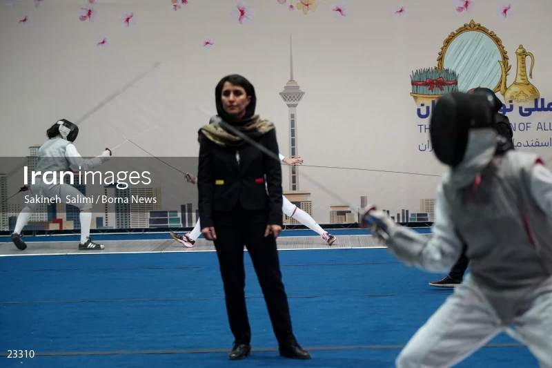 Fencing competitions of the First International Nowruz Games For Women