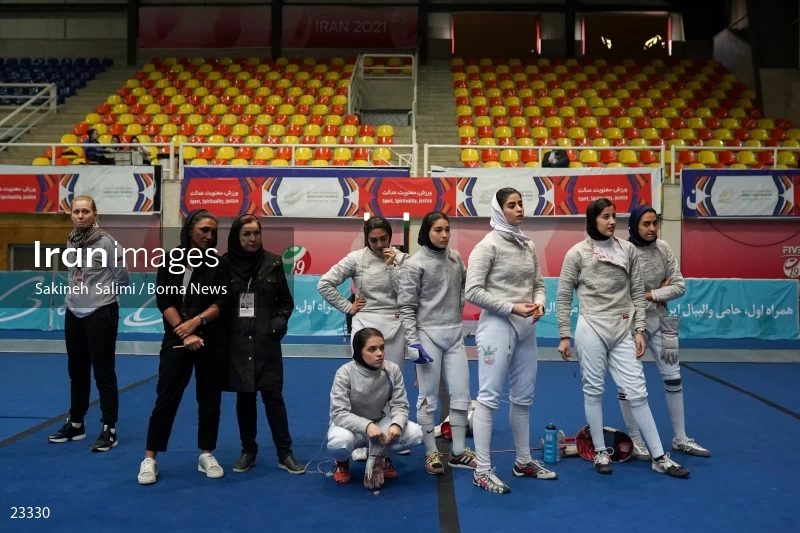 Fencing competitions of the First International Nowruz Games For Women