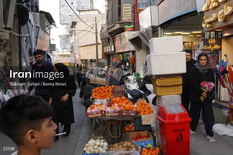 Tajrish market on the eve of Nowruz