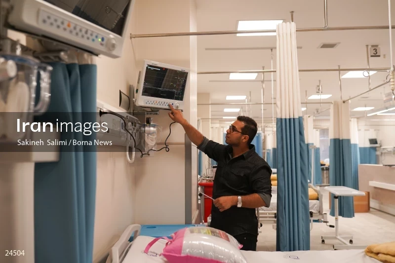 Preparation of the new building of Shohadaye Tajrish Hospital