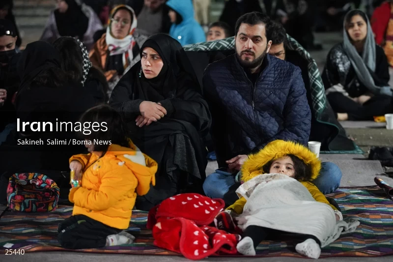 Qadr Night in Lavizan PanjTan Shrine (23rd day of Ramadan)