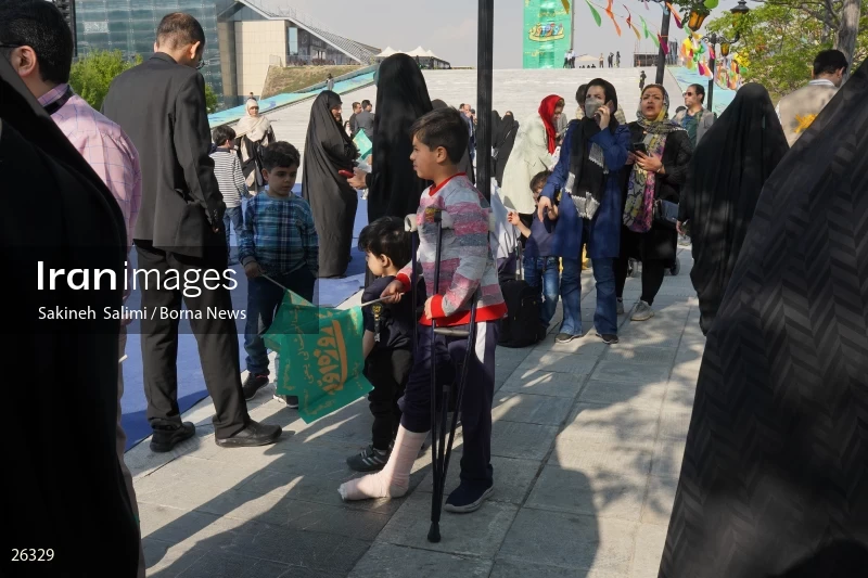 Celebration for first time fasting school girls in Tehran