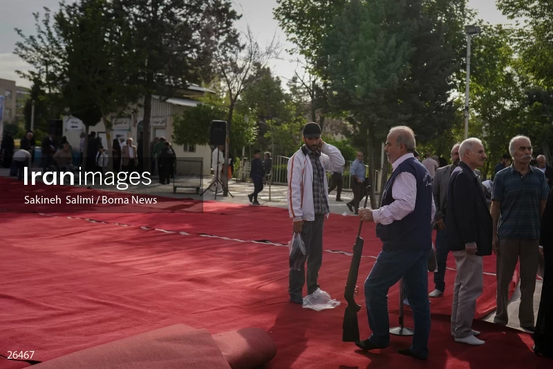 Iranians perform Eid al-Fitr prayers in Tehran