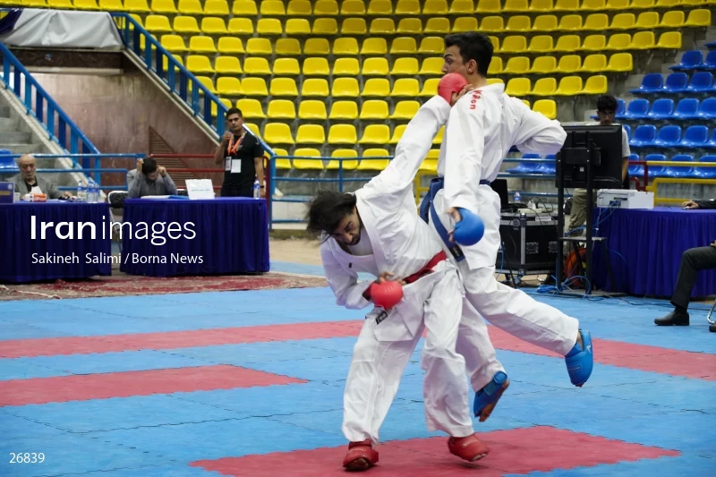 the selection matches of the men's national karate team