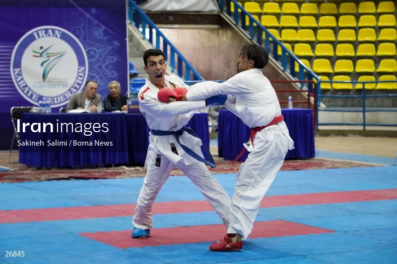 the selection matches of the men's national karate team