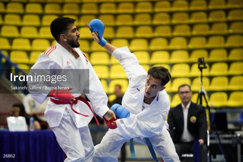 the selection matches of the men's national karate team