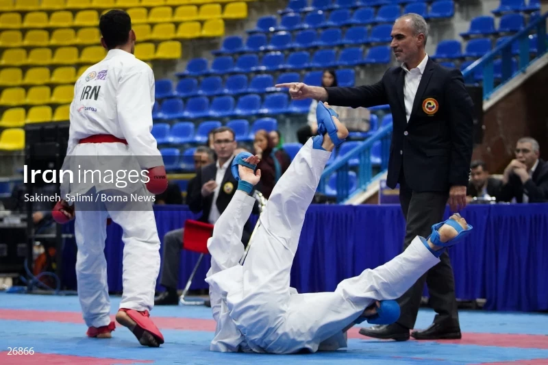 the selection matches of the men's national karate team