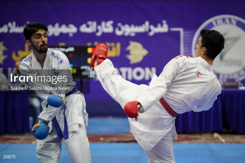 the selection matches of the men's national karate team