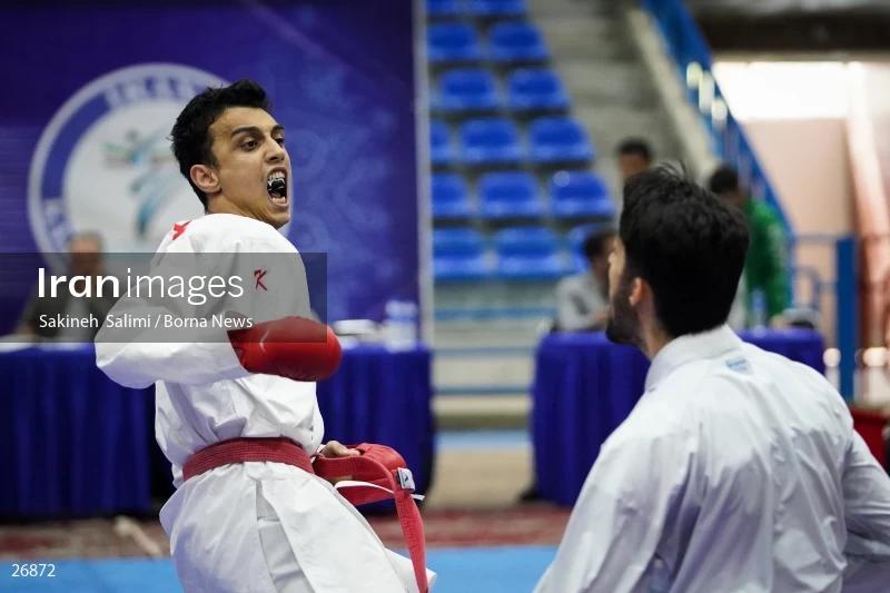 the selection matches of the men's national karate team