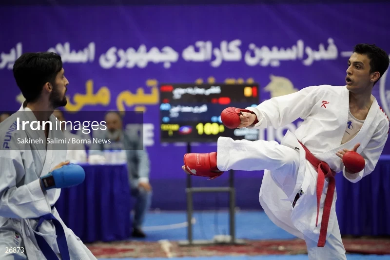 the selection matches of the men's national karate team