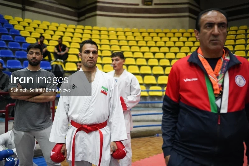 the selection matches of the men's national karate team