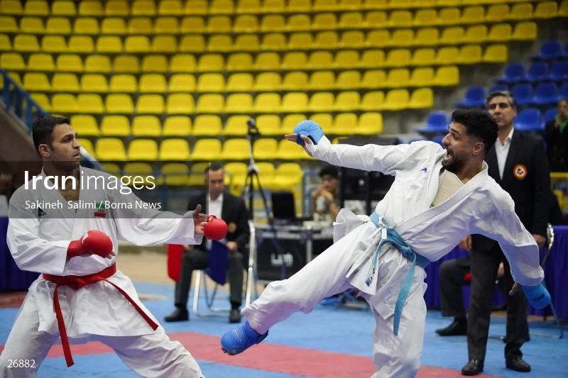 the selection matches of the men's national karate team