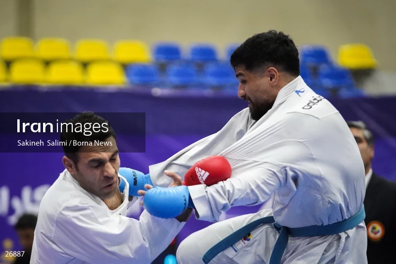 the selection matches of the men's national karate team