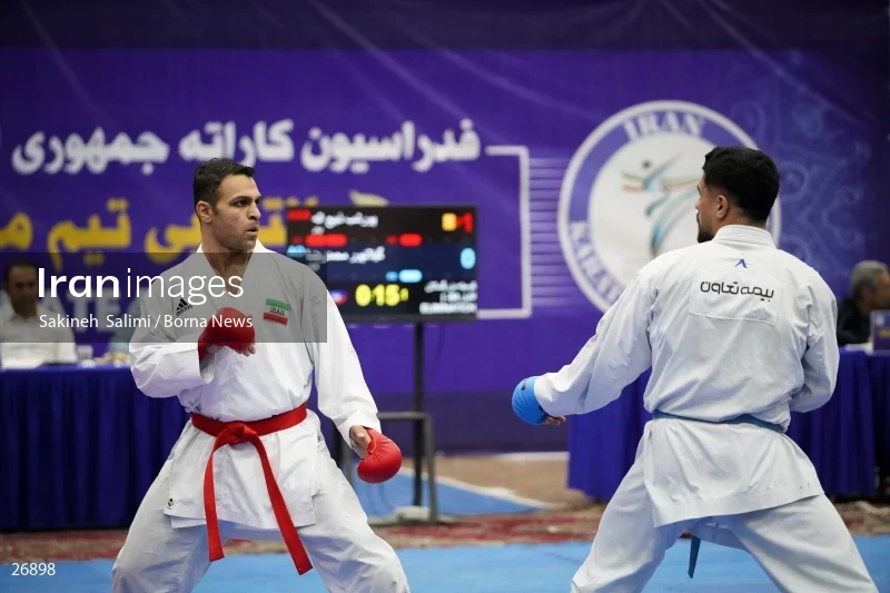 the selection matches of the men's national karate team