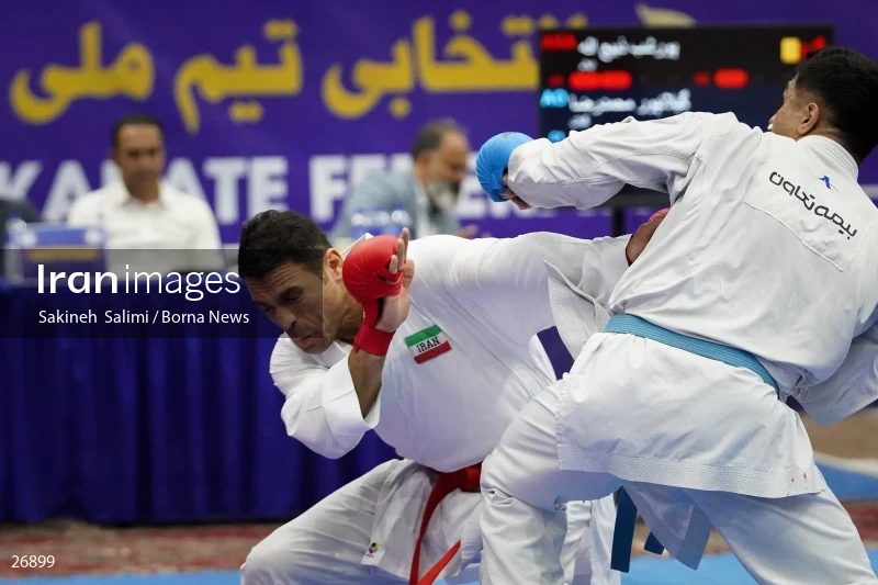 the selection matches of the men's national karate team