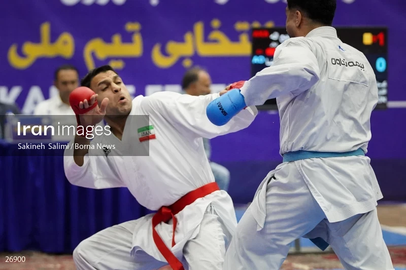 the selection matches of the men's national karate team