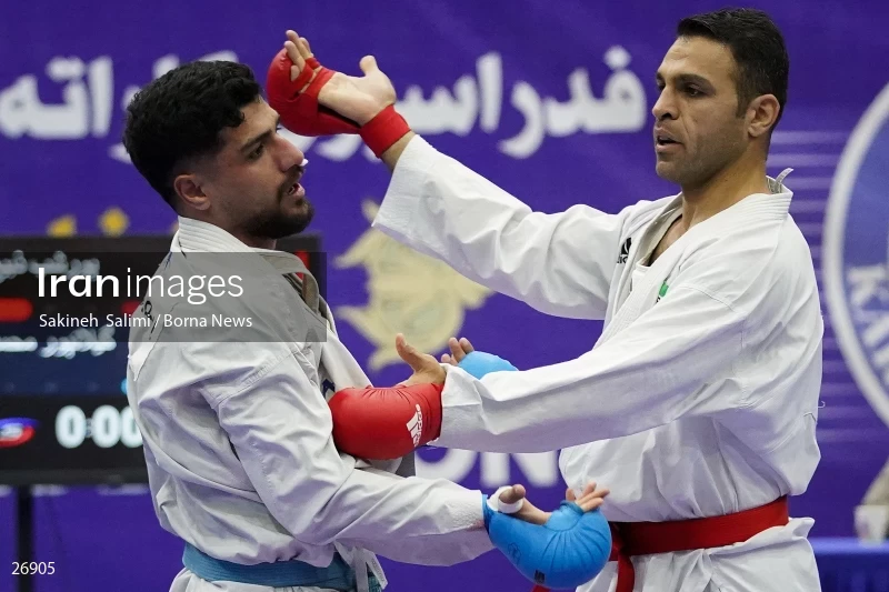 the selection matches of the men's national karate team