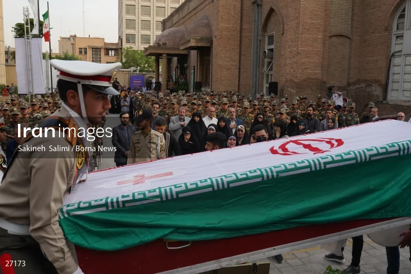 The funeral ceremony of the Assyrian Martyr Jani Bet Oshana