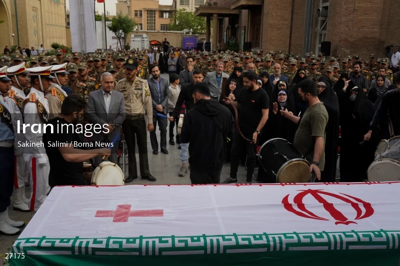 The funeral ceremony of the Assyrian Martyr Jani Bet Oshana