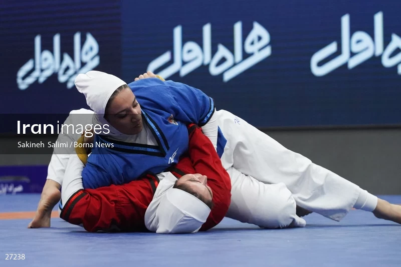 The national championship and selection of the Iranian female Alysh wrestling national team