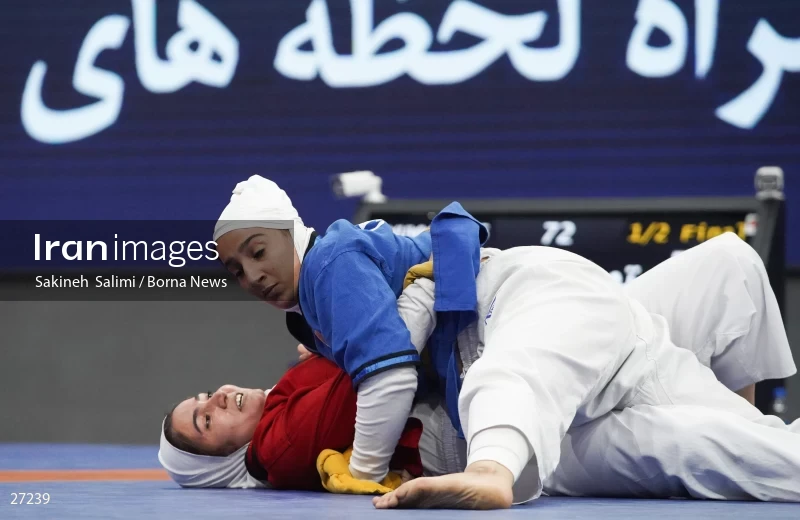 The national championship and selection of the Iranian female Alysh wrestling national team