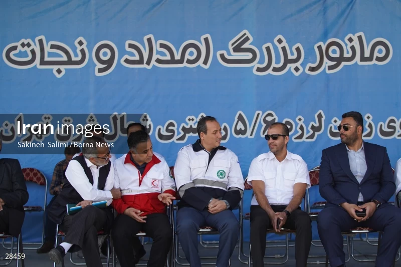 Training operation of Iranian Red Crescent Society