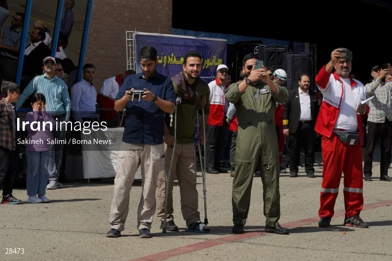 Training operation of Iranian Red Crescent Society