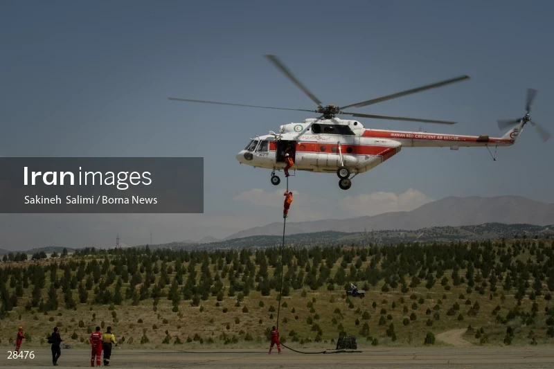 Training operation of Iranian Red Crescent Society