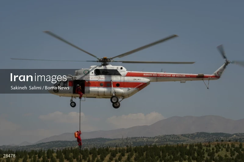 Training operation of Iranian Red Crescent Society