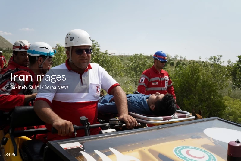 Training operation of Iranian Red Crescent Society
