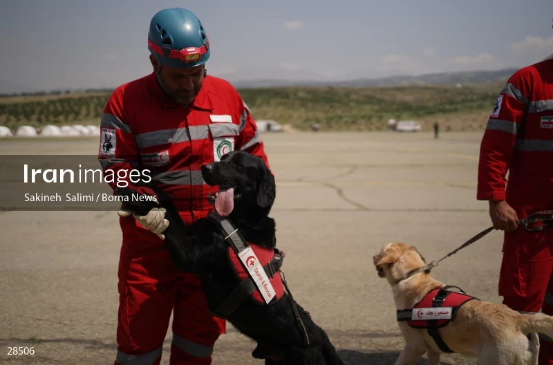 Training operation of Iranian Red Crescent Society