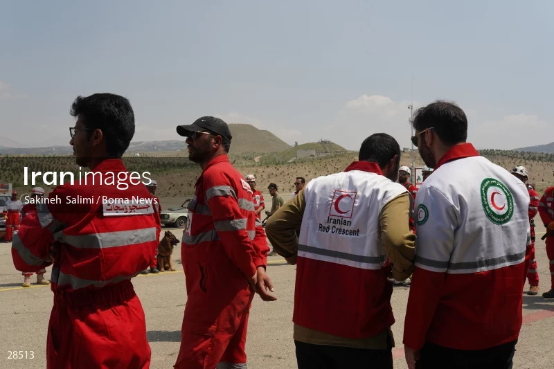 Training operation of Iranian Red Crescent Society