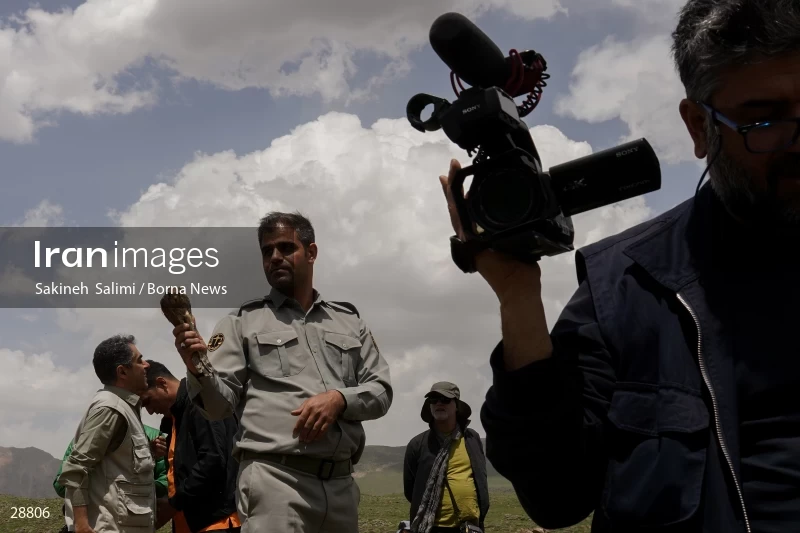 Releasing several species of birds in Lar National Park