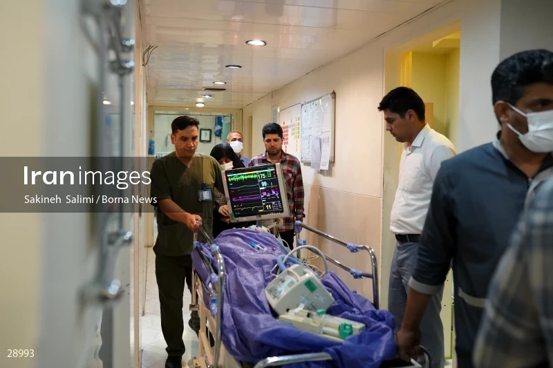 Organ donation surgery in Masih Daneshvari hospital