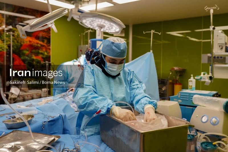 Organ donation surgery in Masih Daneshvari hospital