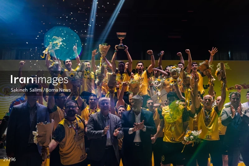 Sepahan is the champion of Iran Men`s Premier Handball League