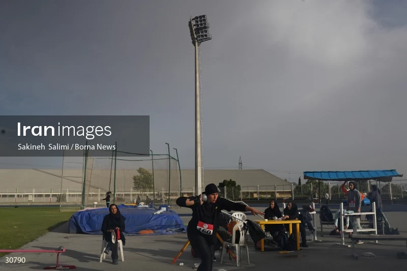 Tehran Grand Prix women's track and field competition