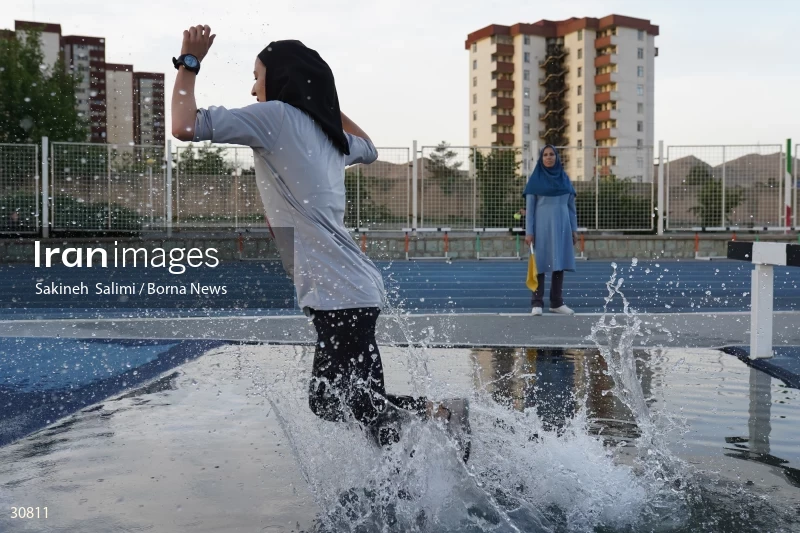Tehran Grand Prix women's track and field competition