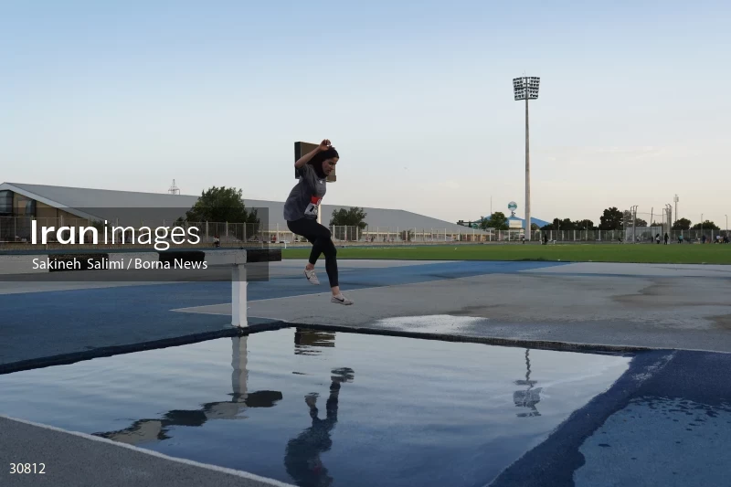Tehran Grand Prix women's track and field competition