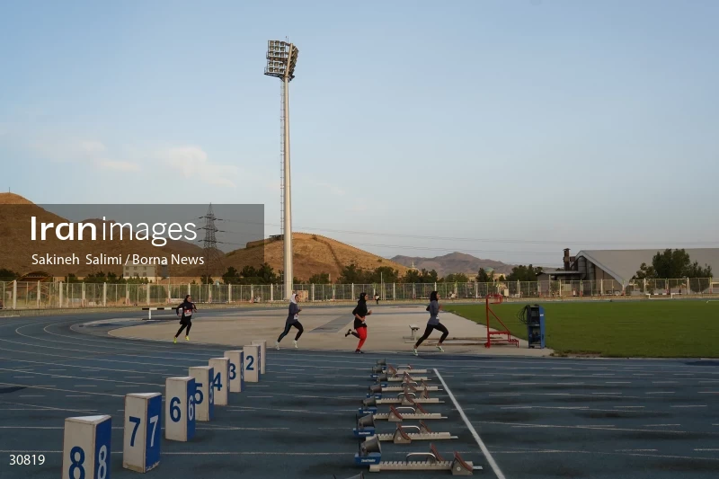 Tehran Grand Prix women's track and field competition