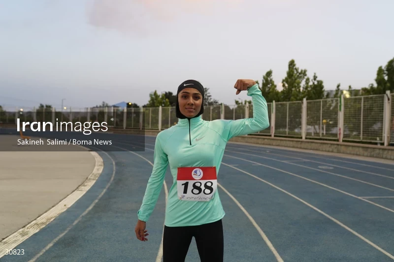 Tehran Grand Prix women's track and field competition