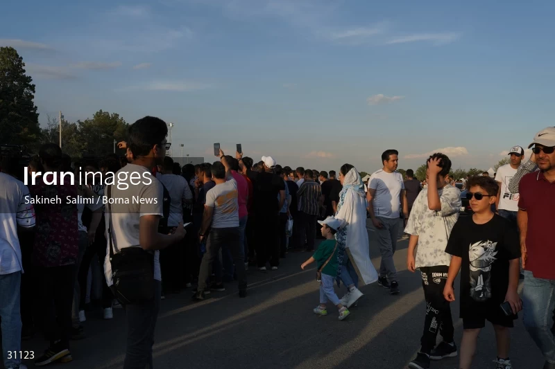 Gathering of classic cars in Tehran