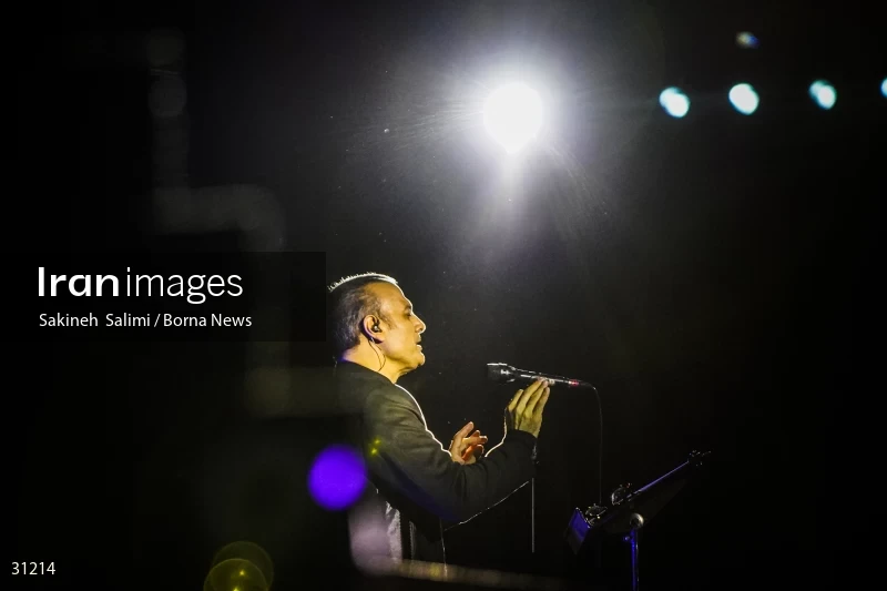 Alireza Ghorbani's concert in Saad Abad cultural and historical complex